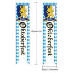 Oktoberfest door curtain-2pcs