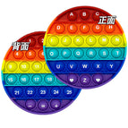 Letters & numbers (round 12.5cm)