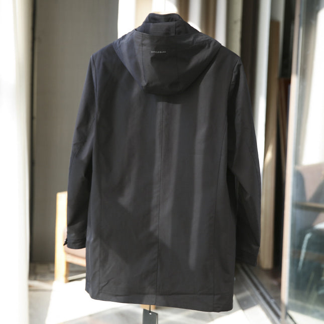 Shopping Mall Removable Cap Spring Jacket Men's Light Business Men's Jacket Men's Jacket 219928