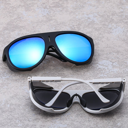 New European and American fashion goggles colorful men's and women's sunglasses UV-proof sandproof sunglasses wholesale