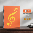 note section orange / 30 pages (can fit 60 sheets of paper)