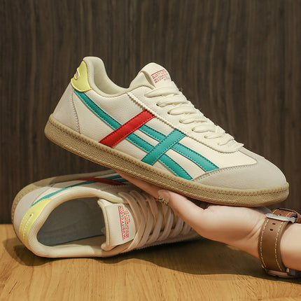 Brand Forrest Gump Men's Shoes Simple All-match Retro German Training Board Shoes Men's Non-slip Soft Sole Casual Sports Trendy Shoes