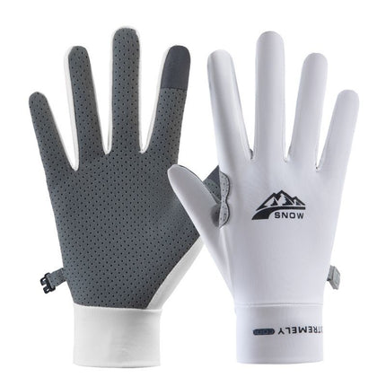 Cycling Gloves Full-Finger Outdoor Mountain Bike Sports Wear-Resistant Non-Slip Special Quick-Drying Touch Screen Compatible