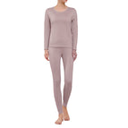 [Wool silk] Hemming suit-female Purple / L