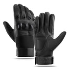 Hard 0 shell full finger black / M