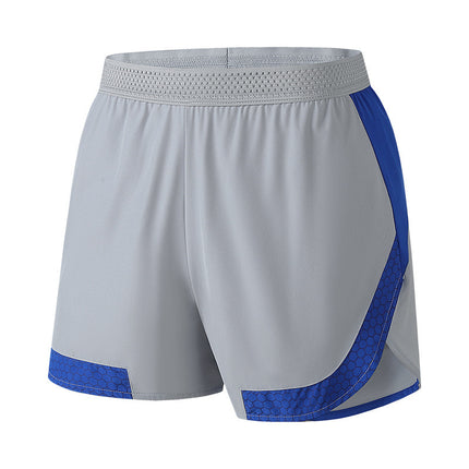 Amazon Cross-border New Fake Two-piece Sports Pants Men's Quick-drying Outdoor Running Pants Men's Light and Breathable Sports