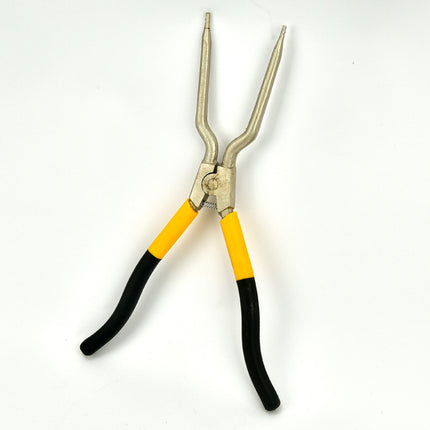 11 inch circlip pliers with plastic red handle straight elbow hardware tool pliers Samsung LG washing machine removal tool