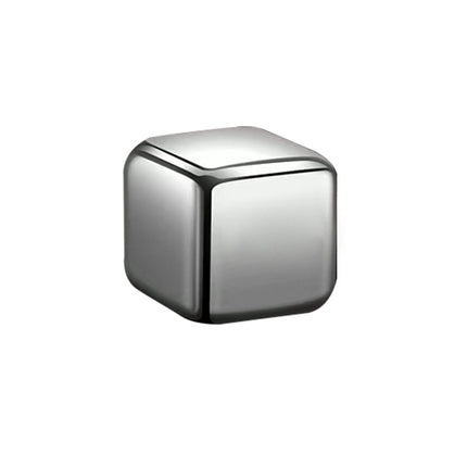 304 Food Grade Stainless Steel Ice Cube Quick-Frozen Ice Tartar Set Bar Whiskey Iced Red Wine Metal Ice Cubes