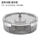 Bear spin - electroplated transparent grey / Boxed