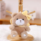 About 13cm/0.05kg / Butterfly calling little bear-light brown