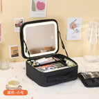 small size black [built-in battery with LED light mirror]]