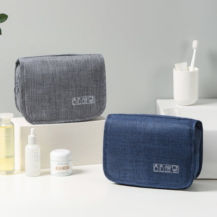 Travel Hook Toiletry Bag Storage Bag for Men and Women, Large Capacity Cosmetic Bag That Can Be Hung for Dry and Wet Separation Storage