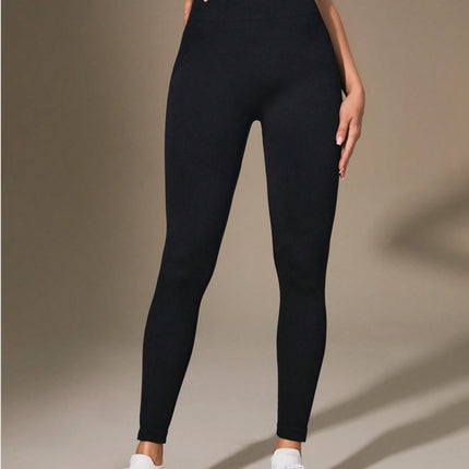 European Style Popular Women's Fitness Pants High Waist Butt-Lifting High-Elasticity Sports Quick-Dry Running Leggings Peach Pants Yoga Pants
