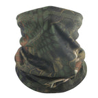 Green python pattern (bird's eye scarf) / One size fits all