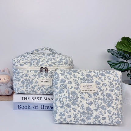 Large-Capacity Partitioned Makeup Bag, High-End Portable Storage Bag, Wholesale in Stock, Exclusively for Cross-Border Sales, Supports Labeling and Dropshipping