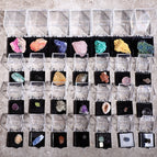 9 types of mineral crystal combinations randomly