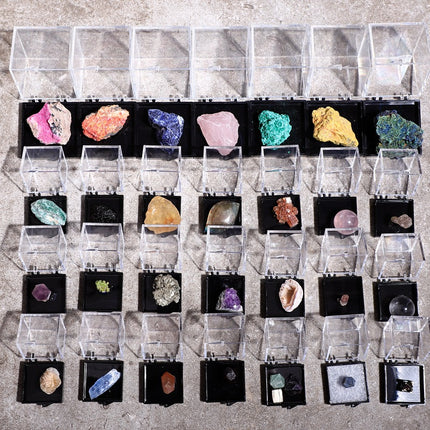 Mineral Crystal Calcite Pyrite Symbiotic Crystal Raw Stone Geological Science Teaching Specimen Collection Ornament