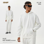 creamy-white-Hoodie Sweater / S