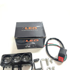 Three-lens always-on single pack (near white and far white) + switch
