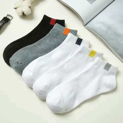 One-Piece Drop-Shipping Men's and Women's Four-Season Anti-Odor and Sweat-Absorbent Short Socks Disposable Socks Men's Welfare Cotton Socks