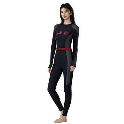 2025 Professional Sports Swimsuit Long Sleeve Trousers Swimsuit Professional Surfing Sunscreen Diving Suit