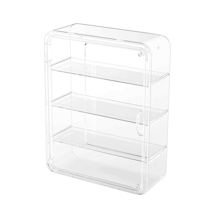 Nail-free Wall-mounted HD Full Transparent Hand-held Storage Box Desktop Layered Blind Box Toy Dust-proof Display Fixing Box