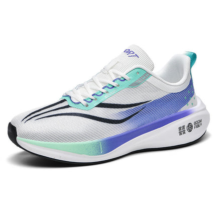Feidian 3C carbon board running shoes spring and summer men's and women's shock absorption marathon training shoes mesh racing sneaker