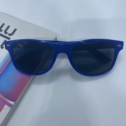 FDA can pass the drop ball test foreign trade promotional gifts sunglasses plastic sunglasses rainbow party rice nail glasses.