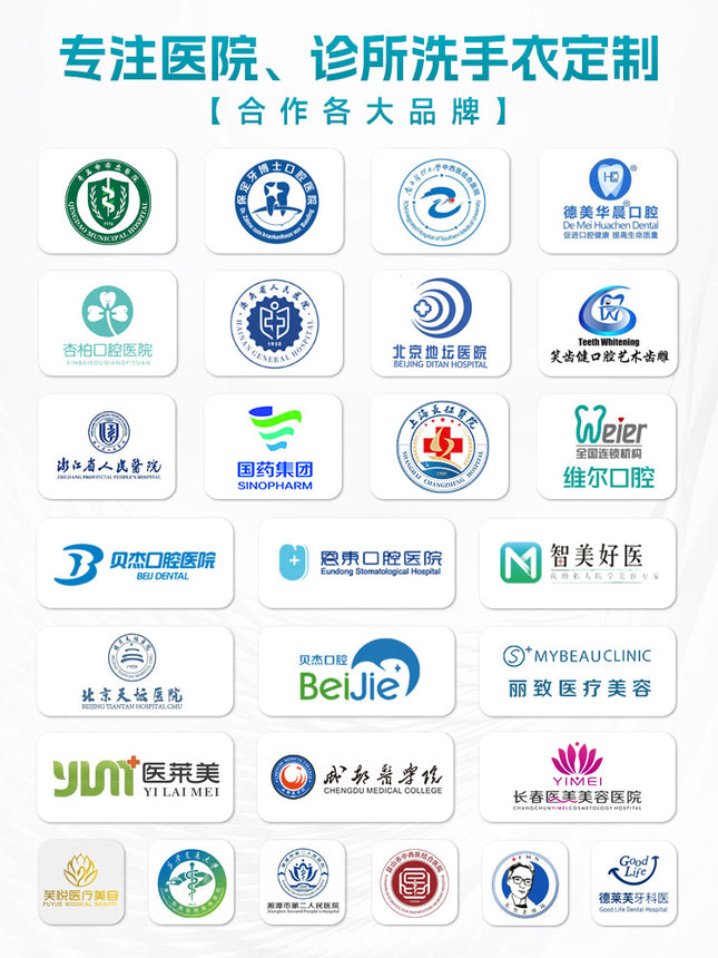 Short-Sleeved Doctor's Uniform, Cotton Surgical Uniform, Women's Work Clothes, Men's Operating Room Scrub Uniform, Long-Sleeved Health Center
