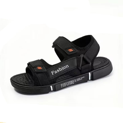 Sandals Men's Non-slip Deodorant Summer Outfit Car-driving Shoes Trendy Wear-resistant Internet Celebrant Leisure Sports Beach Shoes for Teenagers