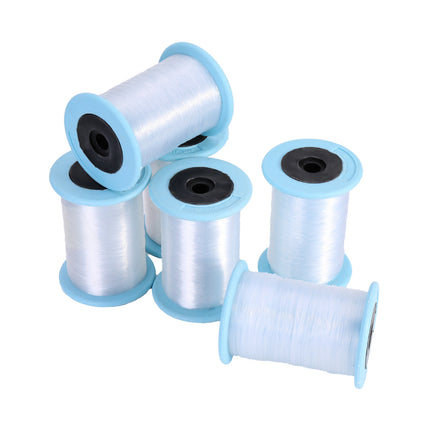 Crystal Non-Elastic Large Roll Fishing Line, Transparent Fishing Thread, Special Thread for Stringing Beads, DIY Jewelry Accessories, Handmade Beading Thread