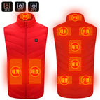 Single control nine zones] red / 3XL
