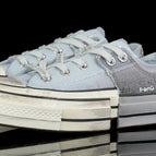 Gradient gray blue / 35 is one size larger