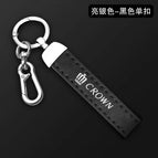 Silver single buckle black crown