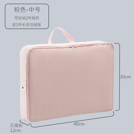 New satin duvet storage bag large fabric compressed quilt organizing storage bag moving storage bag