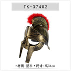 Little Red Crown Samurai Hat TK-37402 / No specifications