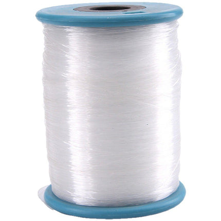 Non-elastic transparent fishing line ring winding braided line small roll crystal line ring fishing line diy handmade