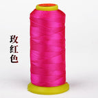 3 strands [nylon strands] / Rose red