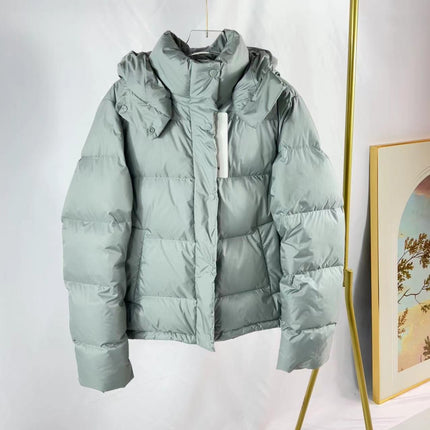 Sleek City In-Stock Winter Five-Panel down Jacket Coat Warm Hooded Women's