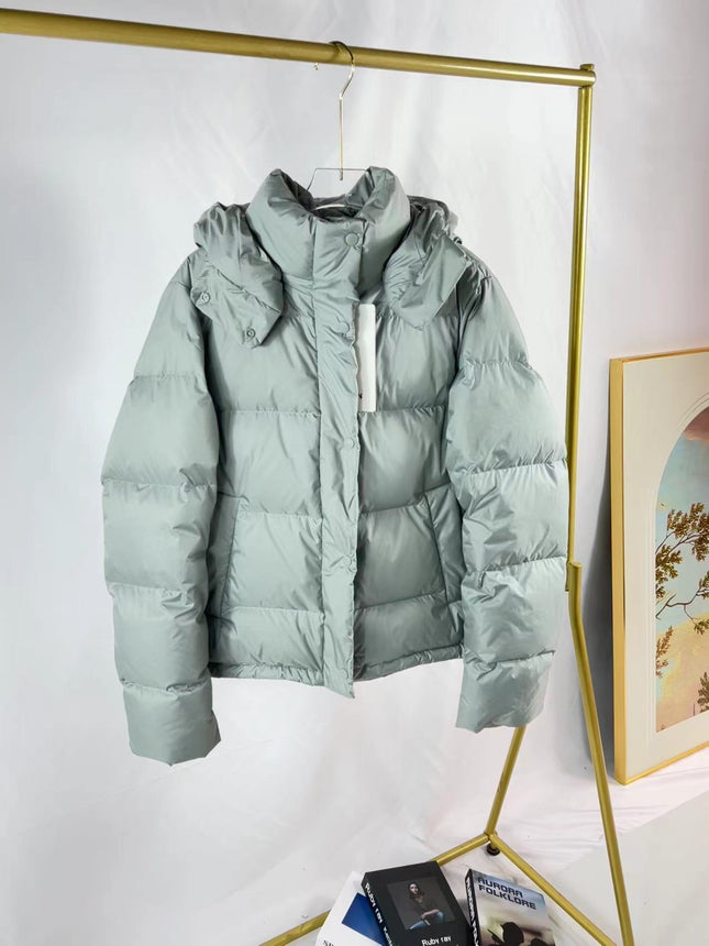 Sleek City In-Stock Winter Five-Panel down Jacket Coat Warm Hooded Women's