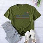 Army green (white font) / S