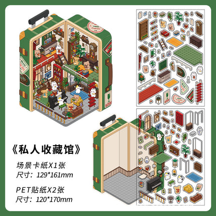 infeelme's Fifth Play 3d Landscape Sticker in Business Today Innovates Little Red Riding Book's New DIY Landscape House