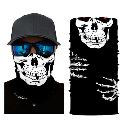 Xun Hui picture series magic scarf printed men's and women's sports multifunctional sunscreen windproof riding mask spot