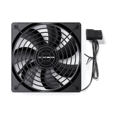 Teucer 3000 Rpm Fan Case Temperature Control Computer Cooler 12cm Water Cooling Radiator Intelligent Temperature Control