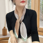 green-edged houndstooth / 70CM