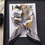Gray gold cashew [100% mulberry silk]
