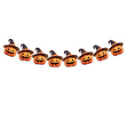 Halloween pumpkin flag