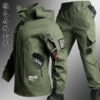 Spring/autumn 288 outdoor set - green / 185 (suitable for 80-90kg )