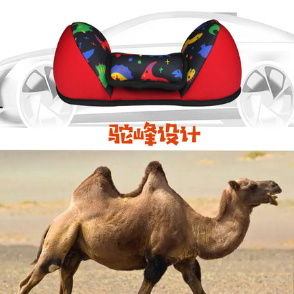 Cross-Border Anti-Stranglehold Car Seat Belt Hanging Cartoon Pillow Car Rear Seat Cushion Neck Protector Children's Headrest
