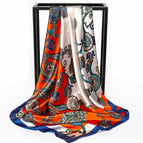90 Silk Scarf-Figure 6# / 90*90cm